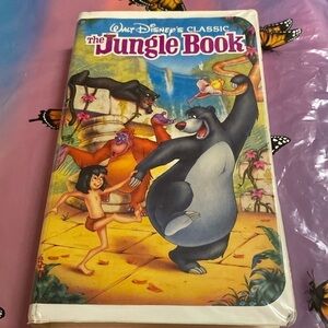 2/$20.  Walt Disney’s Jungle Book VHS